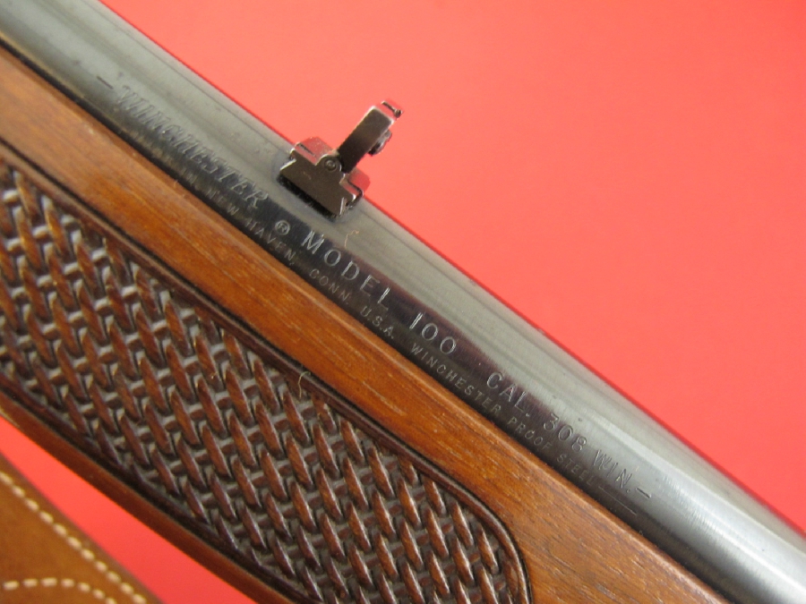 Winchester Model 100 308win - 22in, Basketweave, MFG 1970, Nice! **NO RESERVE** - Picture 6
