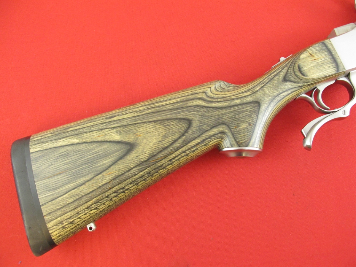 Ruger - No 1 375 H&H, 24in Stainless/Laminate, w/Rings, **NO RESERVE** - Picture 10