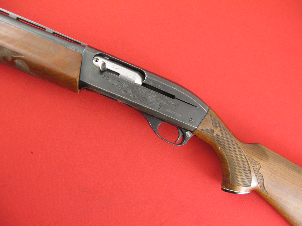 Remington Model Lh Ga Magnum In Vr W Poly Choke Blue Wood