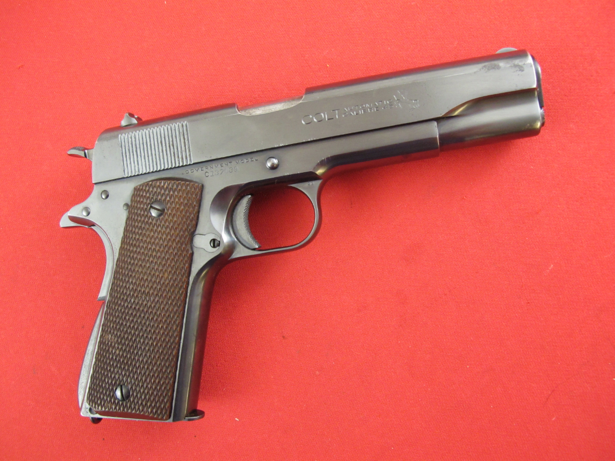 Colt Early Government Model 45acp 1911 Commercial Mfg 1924 Candr Ok No Reserve 45 Acp For 8474