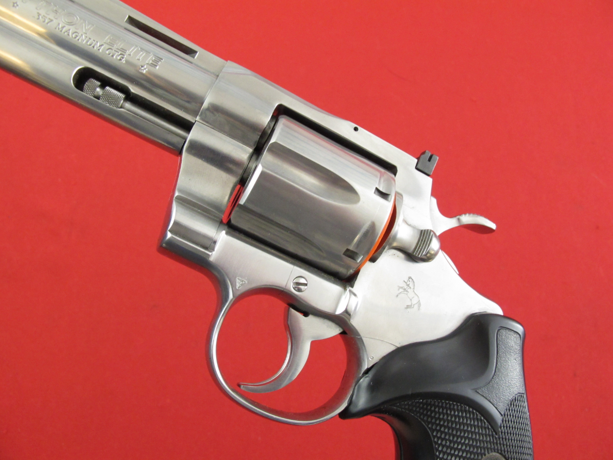 Colt Python Elite 357mg, 4in Stainless, W/Box, No Reserve .357 Magnum ...