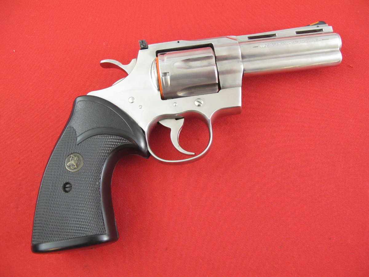 Colt Python Elite 357mg, 4in Stainless, W/Box, No Reserve .357 Magnum ...