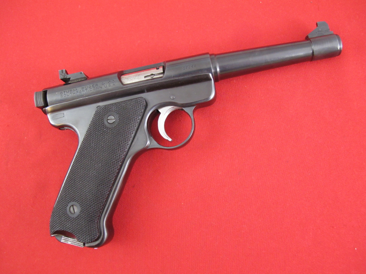 Ruger Mark I 22lr, 5in Tappered, Mfg 1951, C&R Ok, No Reserve .22 Lr ...