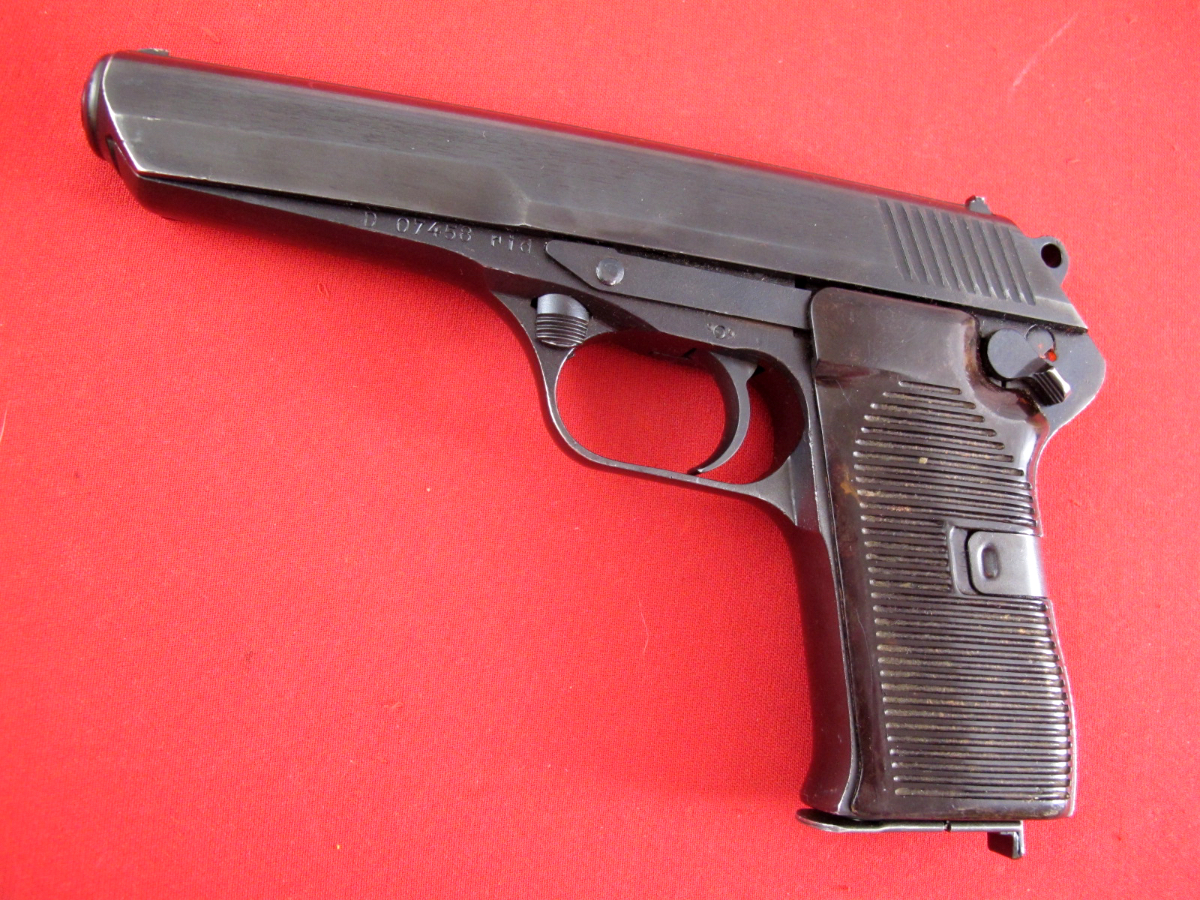 Brno cz model 52 7 62x25 tokarev mfg 1954 c r ok no reserve 7 62x25