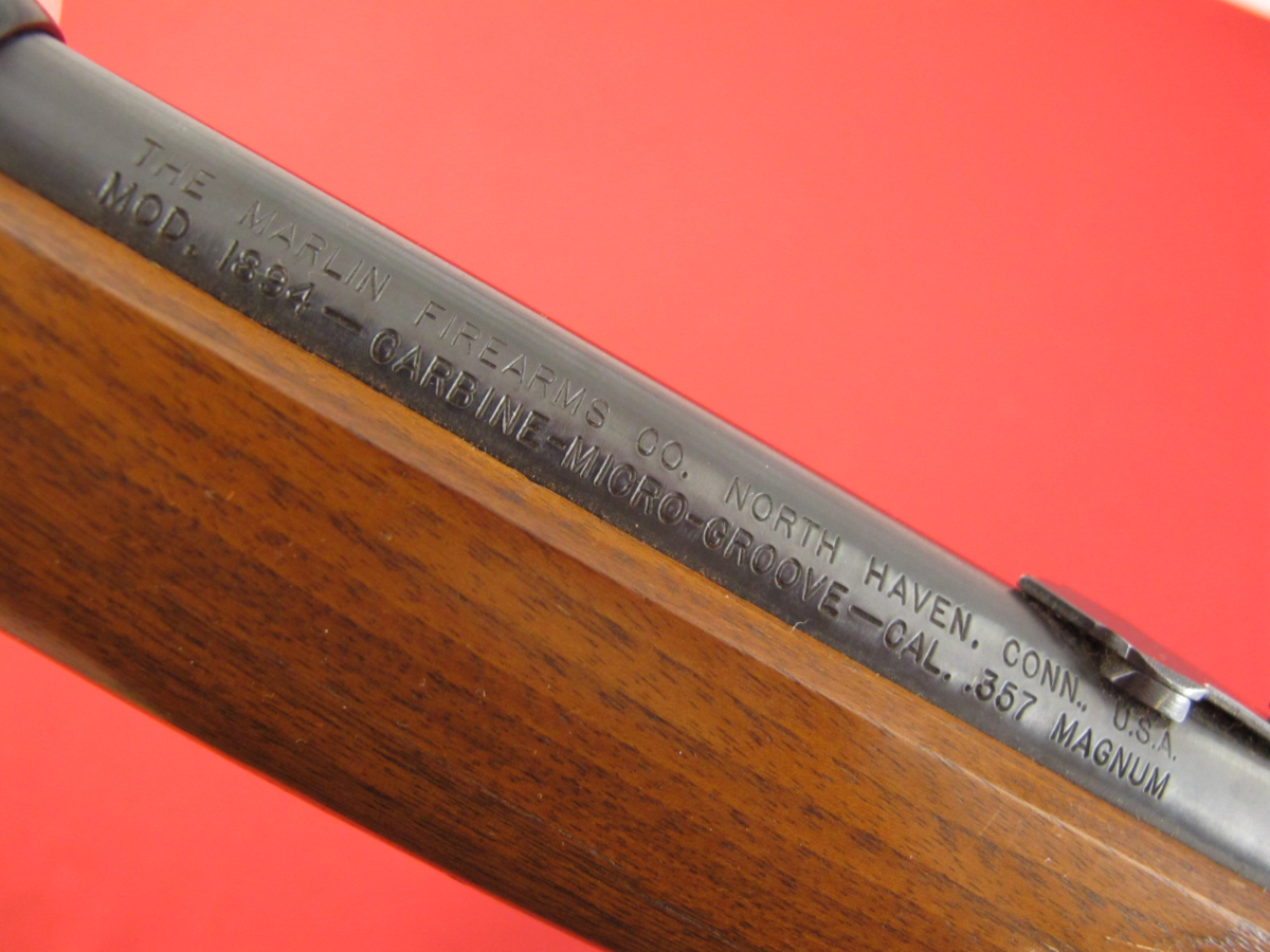 Marlin Model 1894 357mg, 18in Blue/Wood, MFG 1981, JM Marked, NO RESERVE .357 Magnum - Picture 6