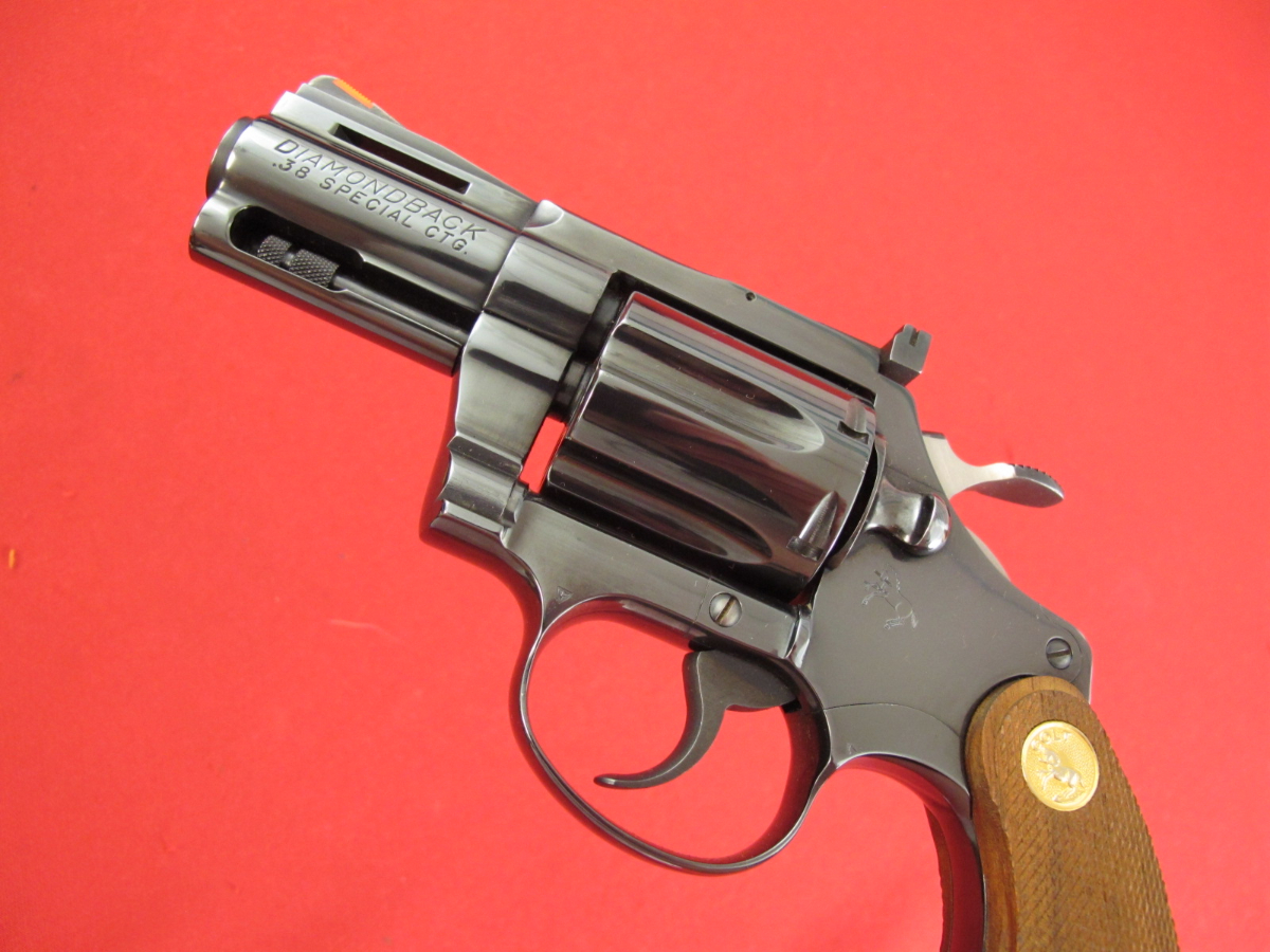 Colt Diamondback 38sp, 2.5in Vr Blue, Mfg 1978, Nice, No Reserve .38 ...