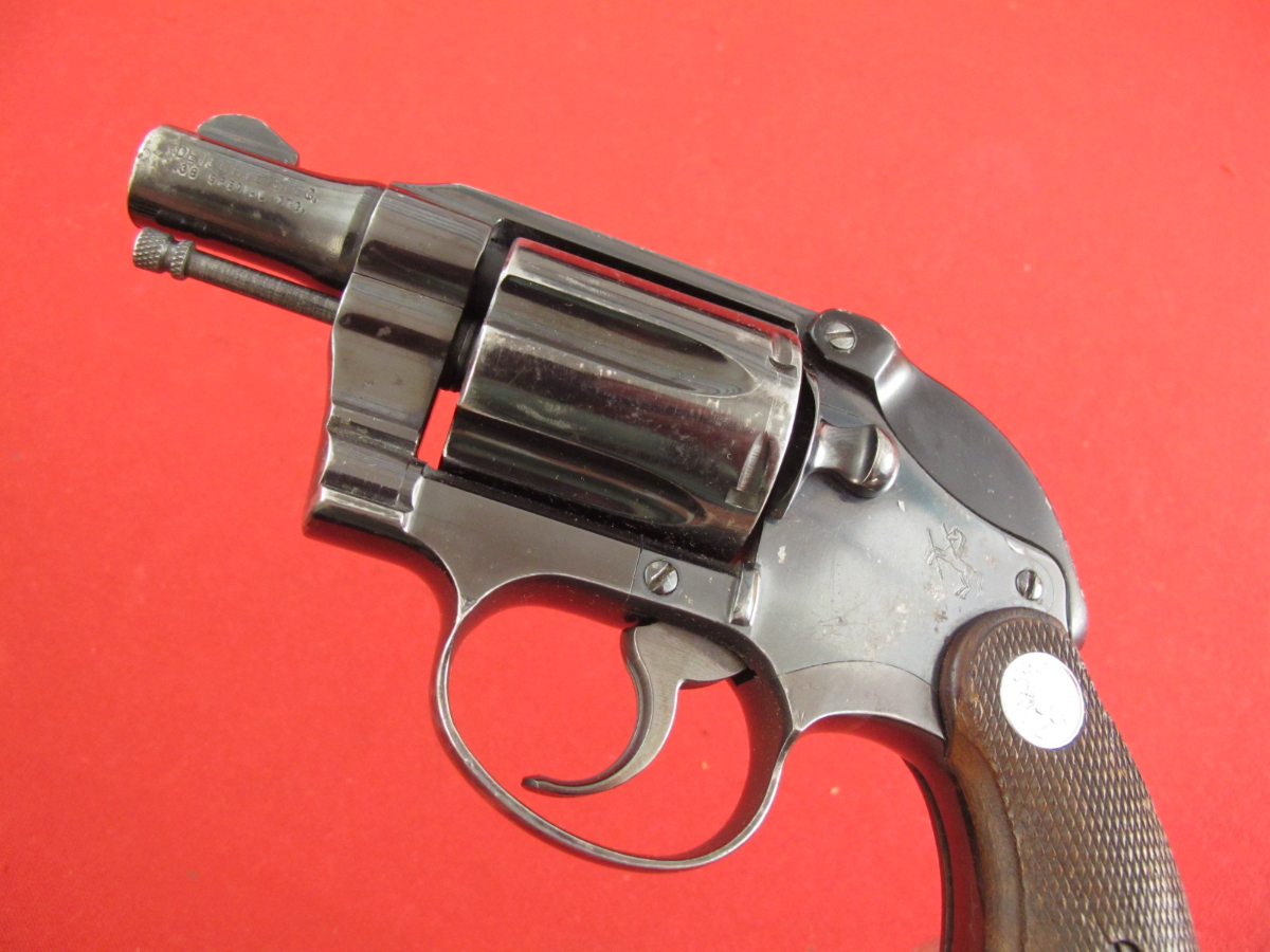 Colt Detective Special 38sp, 2in Blue 2nd Issue MFG 1960, C&R OK, Factory Hammer Shroud, NO RESERVE .22 LR - Picture 2