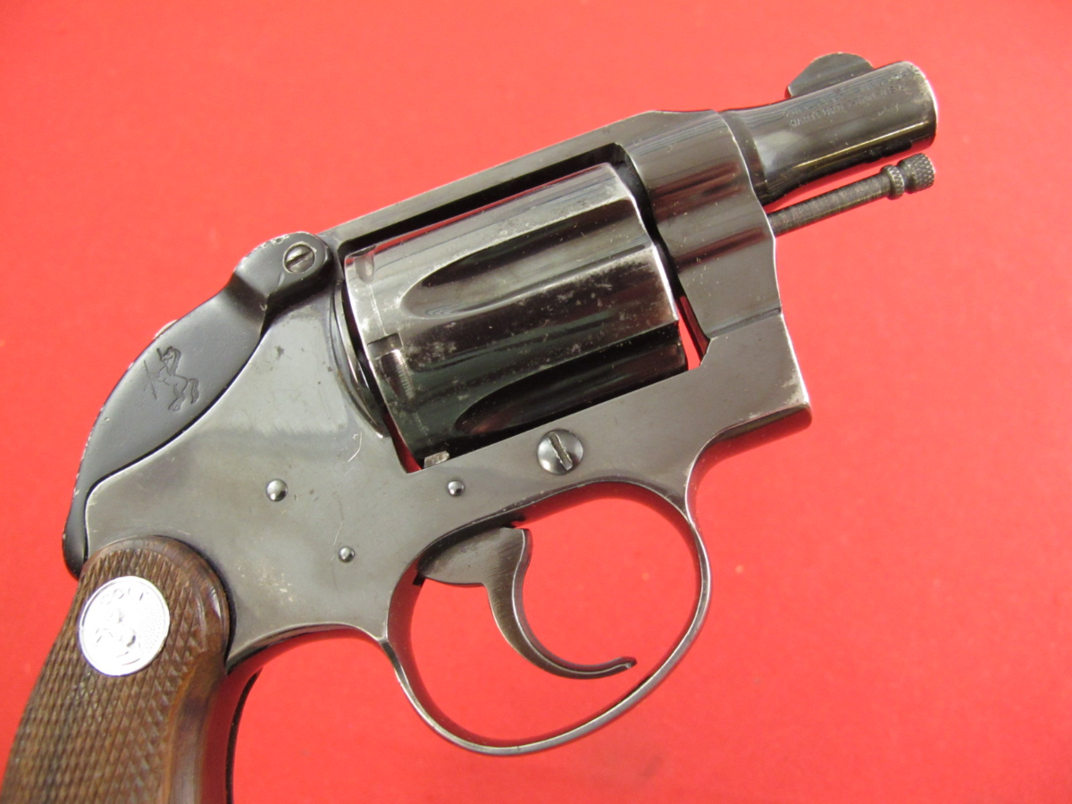 Colt Detective Special 38sp, 2in Blue 2nd Issue MFG 1960, C&R OK, Factory Hammer Shroud, NO RESERVE .22 LR - Picture 3