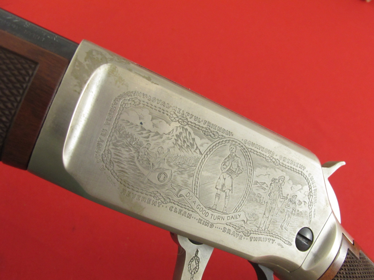Winchester Model 9422 XTR 22LR, 1985 Boys Scout of American Commemorative, w/Box, NO RESERVE .22 LR - Picture 7
