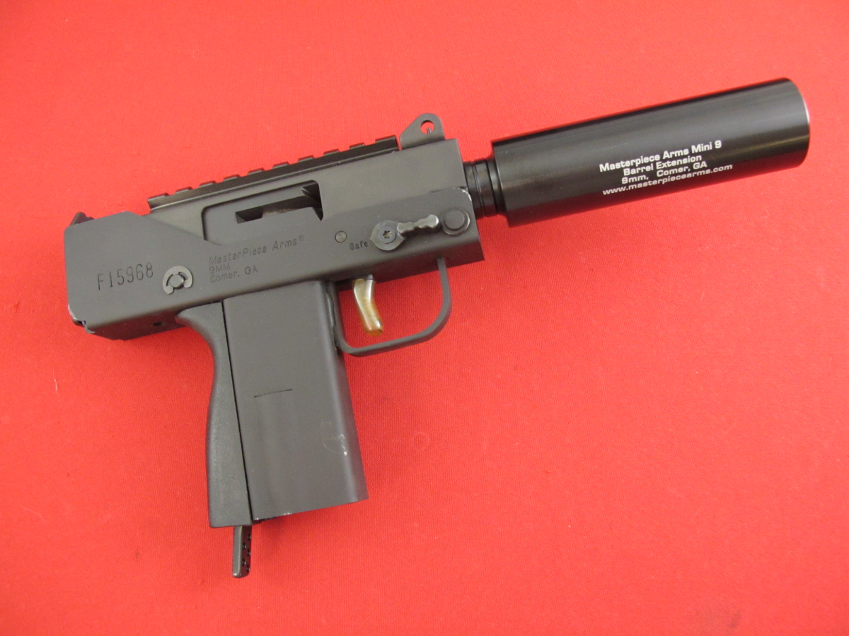 MasterPiece Arms Model MPA 930SST 9mm, Mini 9, 3.5in w/Faux Suppressor, 35rd Mag, w/Box, NO RESERVE 9mm Luger - Picture 2