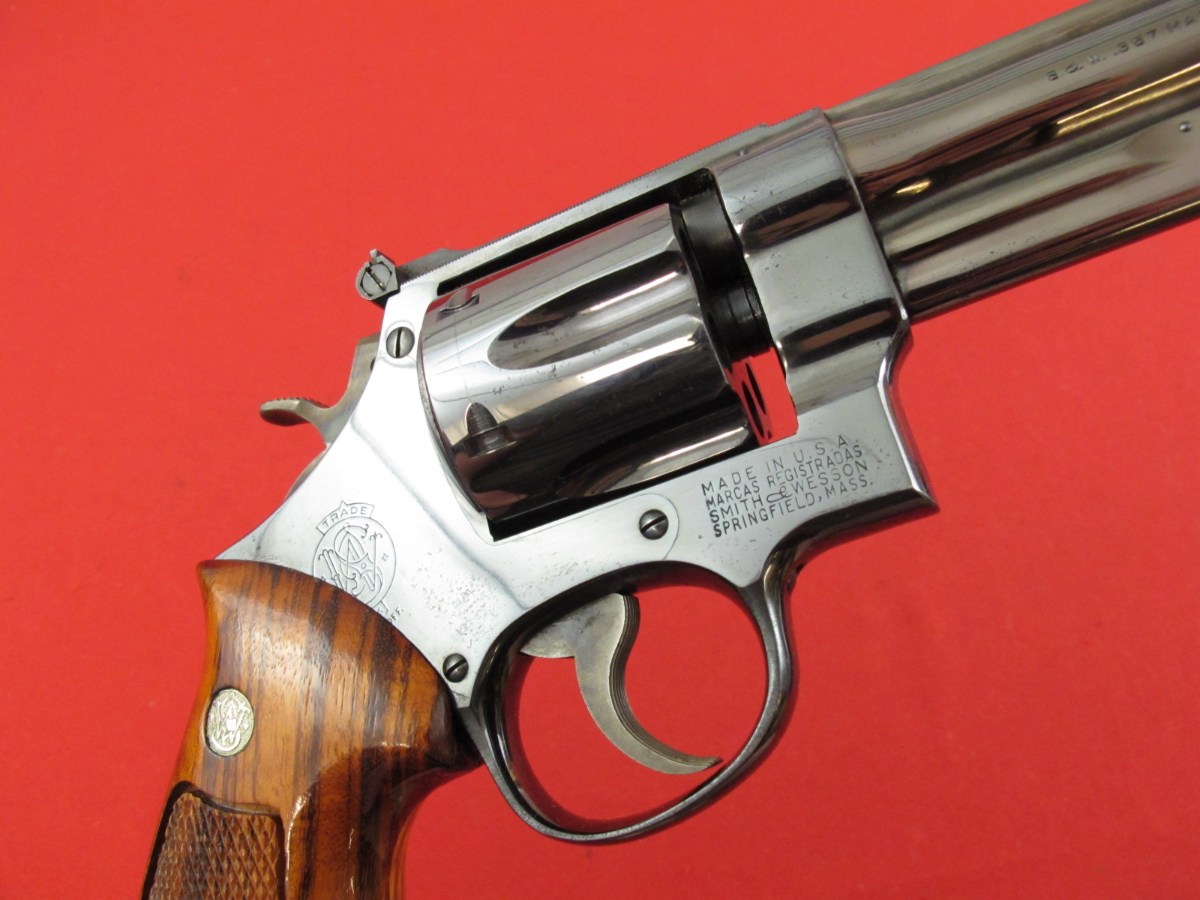 Smith & Wesson Pre Model 27 357mg, 5in Blue, Pinned & Recessed, MFG 1954-55, C&R OK, NO RESERVE .357 Magnum - Picture 3