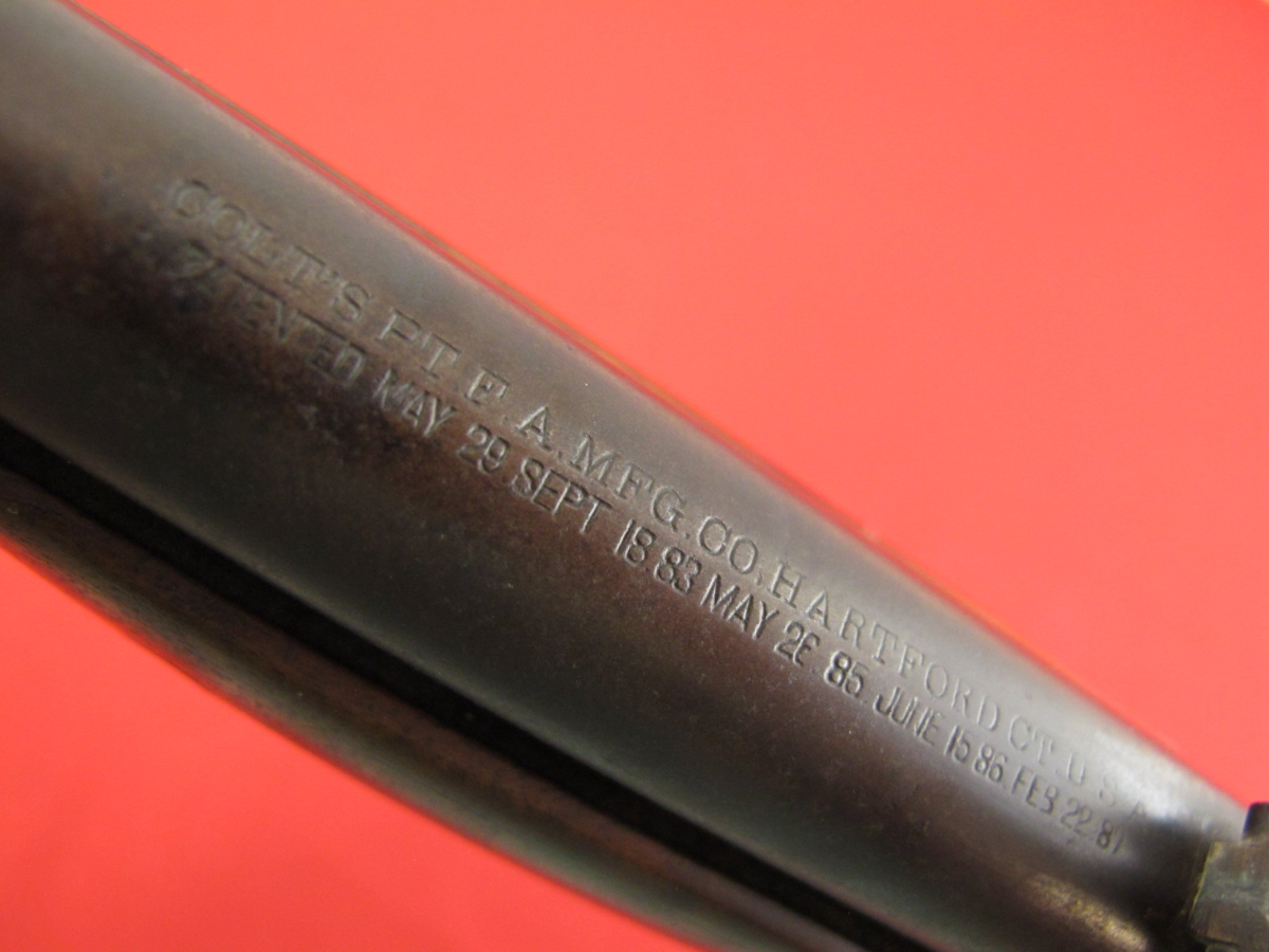 Colt Lightning Rifle 44-40 SRC, Pump Action Antique, MFG 1897, NO FFL, NO RESERVE .44-40 Win. - Picture 6
