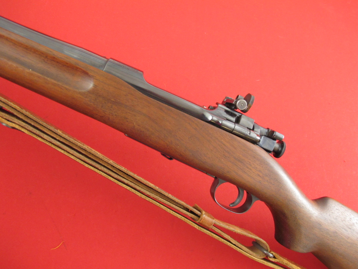 Springfield Model 1922 M2 22LR, 24in Blue/Wood, Training Rifle, MFG 1926, C&R OK, w/Lyman Peep, NO RESERVE .22 LR - Picture 3