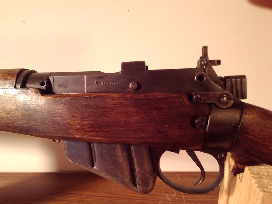 Enfield - Savage made m4#1*  with savage bayonet. Lend/lease gun - Picture 3