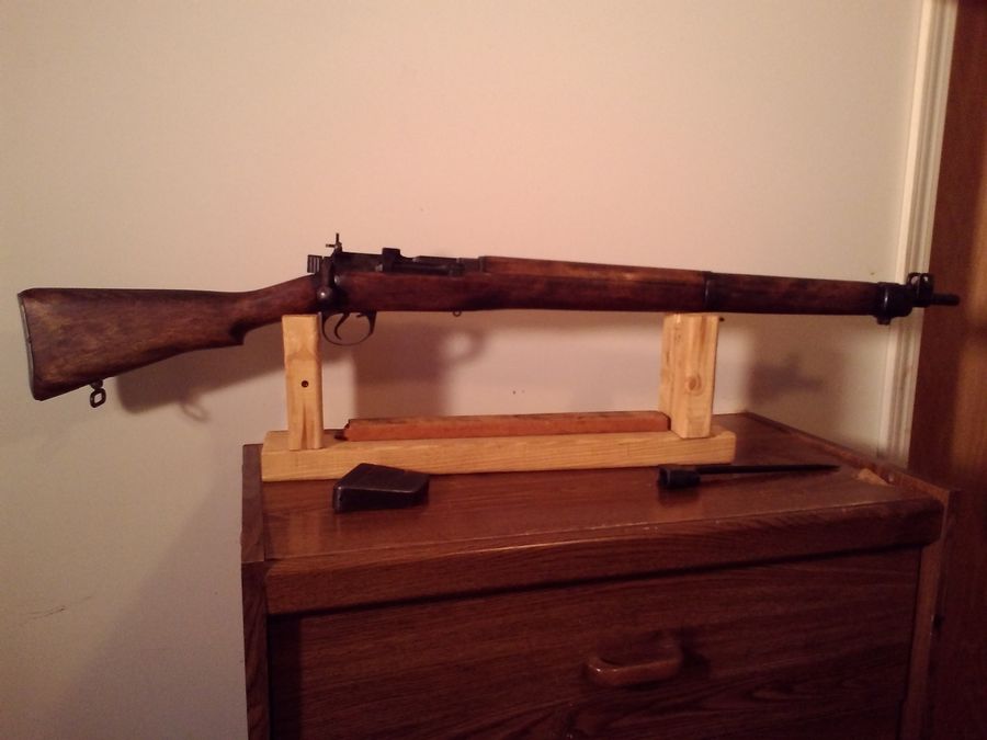 Enfield - Savage made m4#1*  with savage bayonet. Lend/lease gun - Picture 5