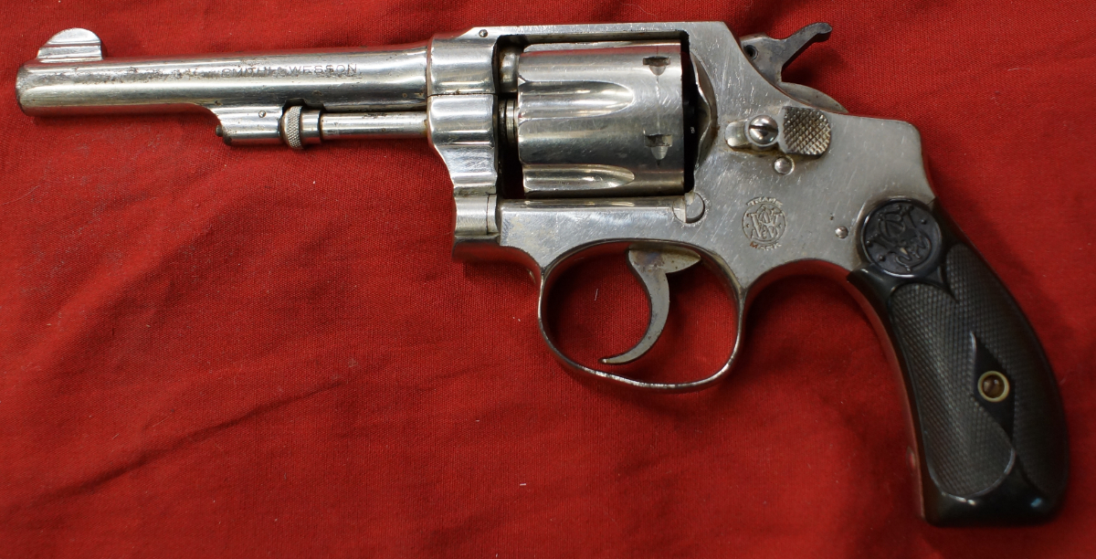 Smith & Wesson S&W .32 Long Hand Ejector 2nd Model 1st 1903 Revolver .32 S&W Long - Picture 1