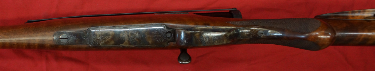 Mauser Pre War Geyger Sporting Rifle 7x57mm Bolt Action Rifle Hand Engraved w/ Zeiss 1.5-4.5x18 Scope C&R 7mm Mauser (7x57mm) - Picture 10