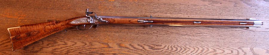 Swivel Breech Flintlock Rifle, 54 Caliber .54 Caliber Ball For Sale at ...