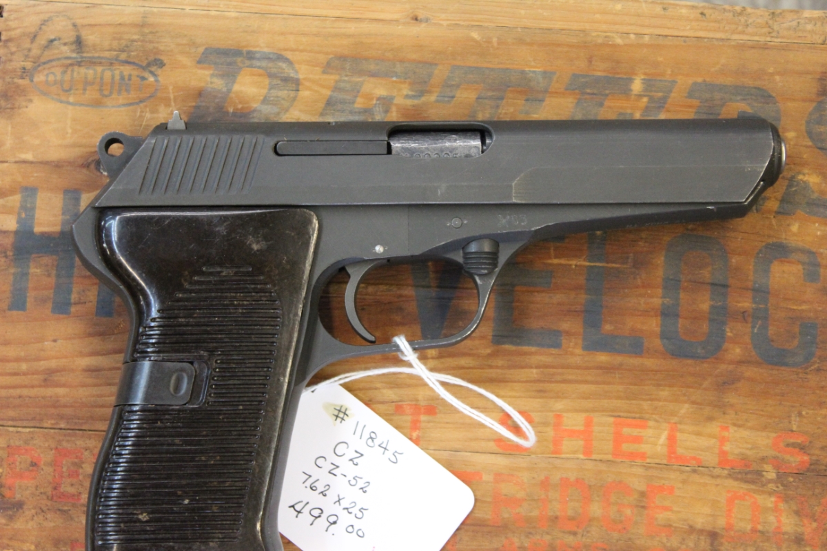Czech cz 52 11845 7 62x25 tokarev for sale at gunauction 15756830