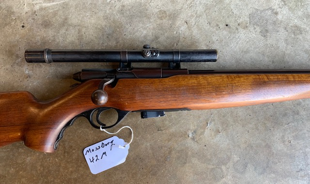 Mossberg & Sons Classic Mossberg Model 42m(B) 22lr Bolt Action Rifle ...