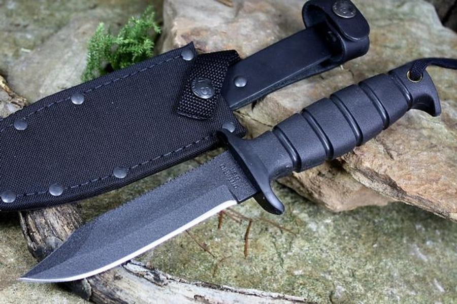 Ontario Air Force Pilot Survival Knife W/Sheath For Sale at GunAuction ...