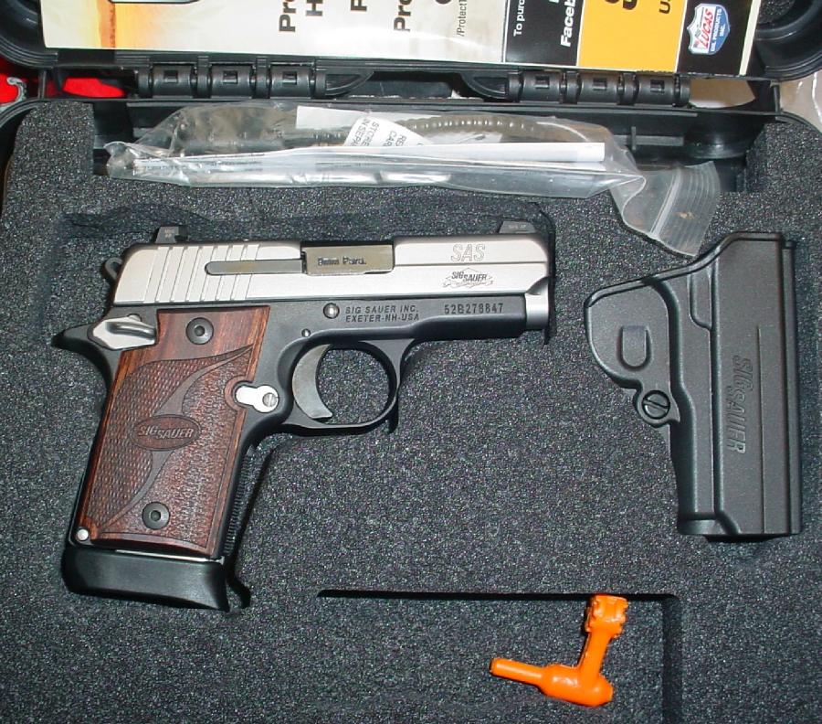 Sig Sauer Model 938 Sas 9 Mm Pistol 9mm Luger For Sale At Gunauction