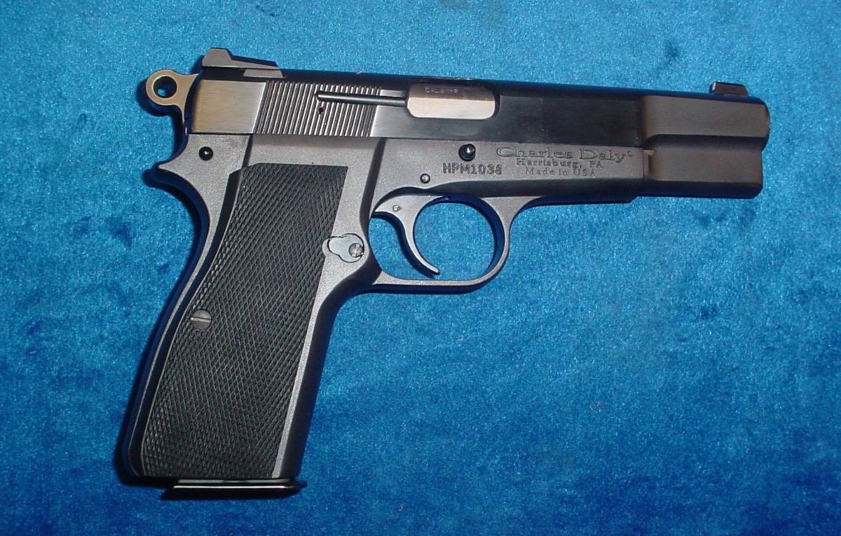 Charles Daly Hi Power 9mm Semi Auto Pistol 9mm Luger For Sale At 