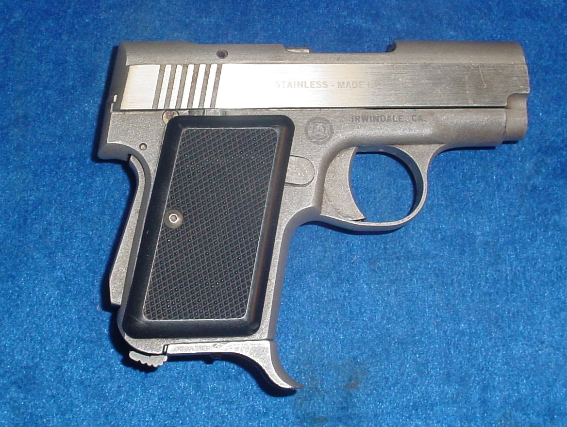 AMT BACKUP STAINLESS 380 CAL SEMI AUTO PISTOL .380 ACP 17229744 ...