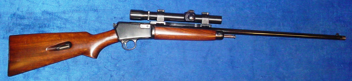 Winchester MODEL 63 22LR CALIBER SEMI AUTO WITH PERIOD FIXED POWER SCOPE .22 LR - Picture 2