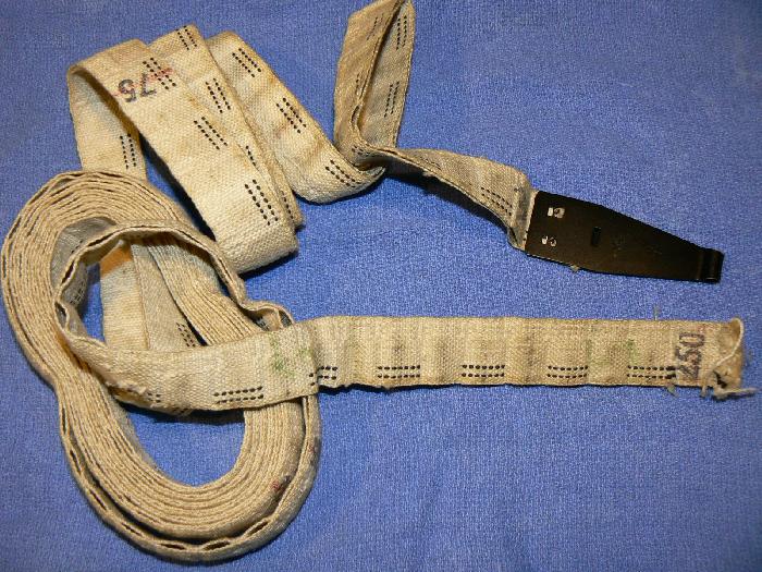 Cloth Machine Gun Belt 3006 Or .303 Made In1966 For Sale at 8638587