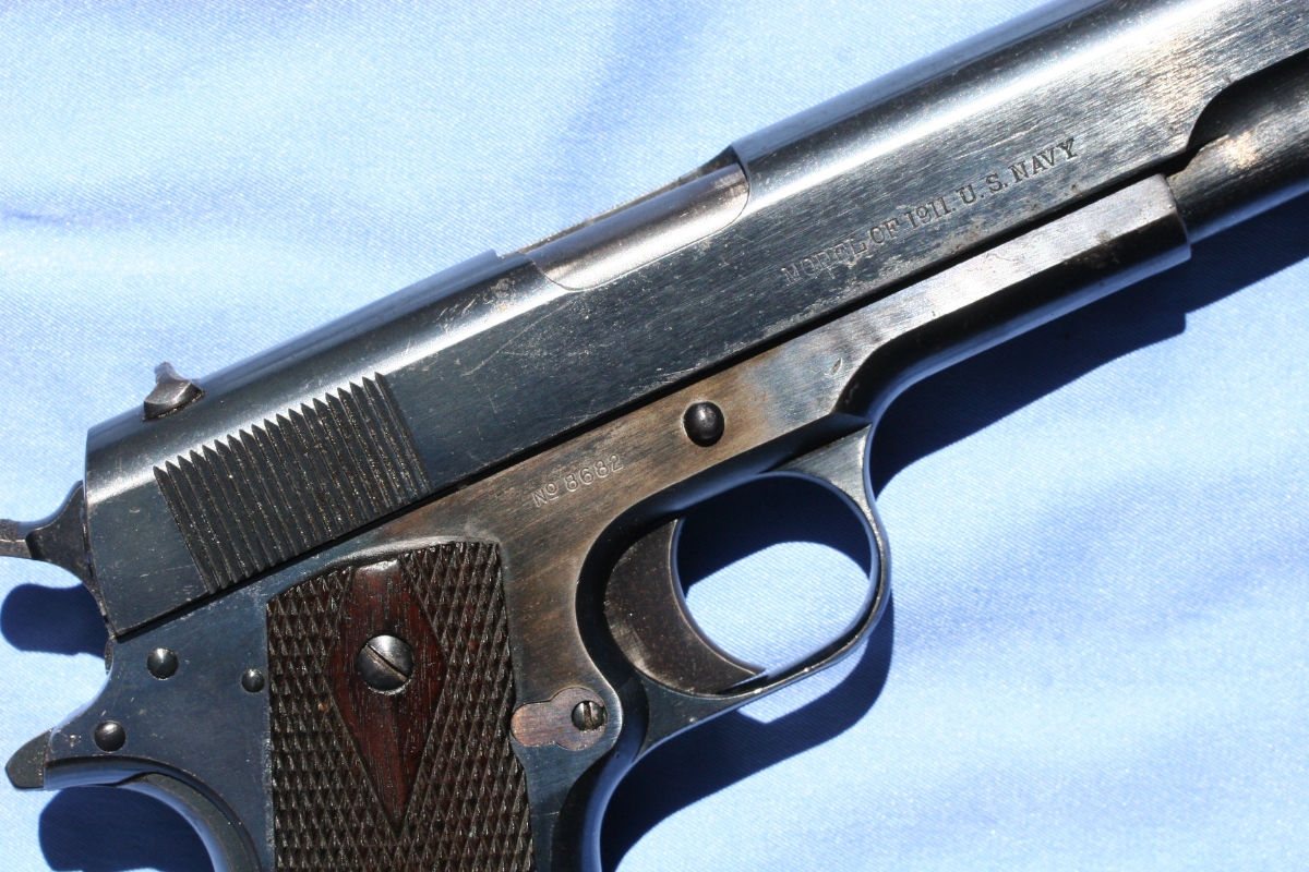 Colt Mfg Co Inc Colt 1911 U.S. Navy .45 Auto... Mfd 1912 .. 4 Digit Gun ...