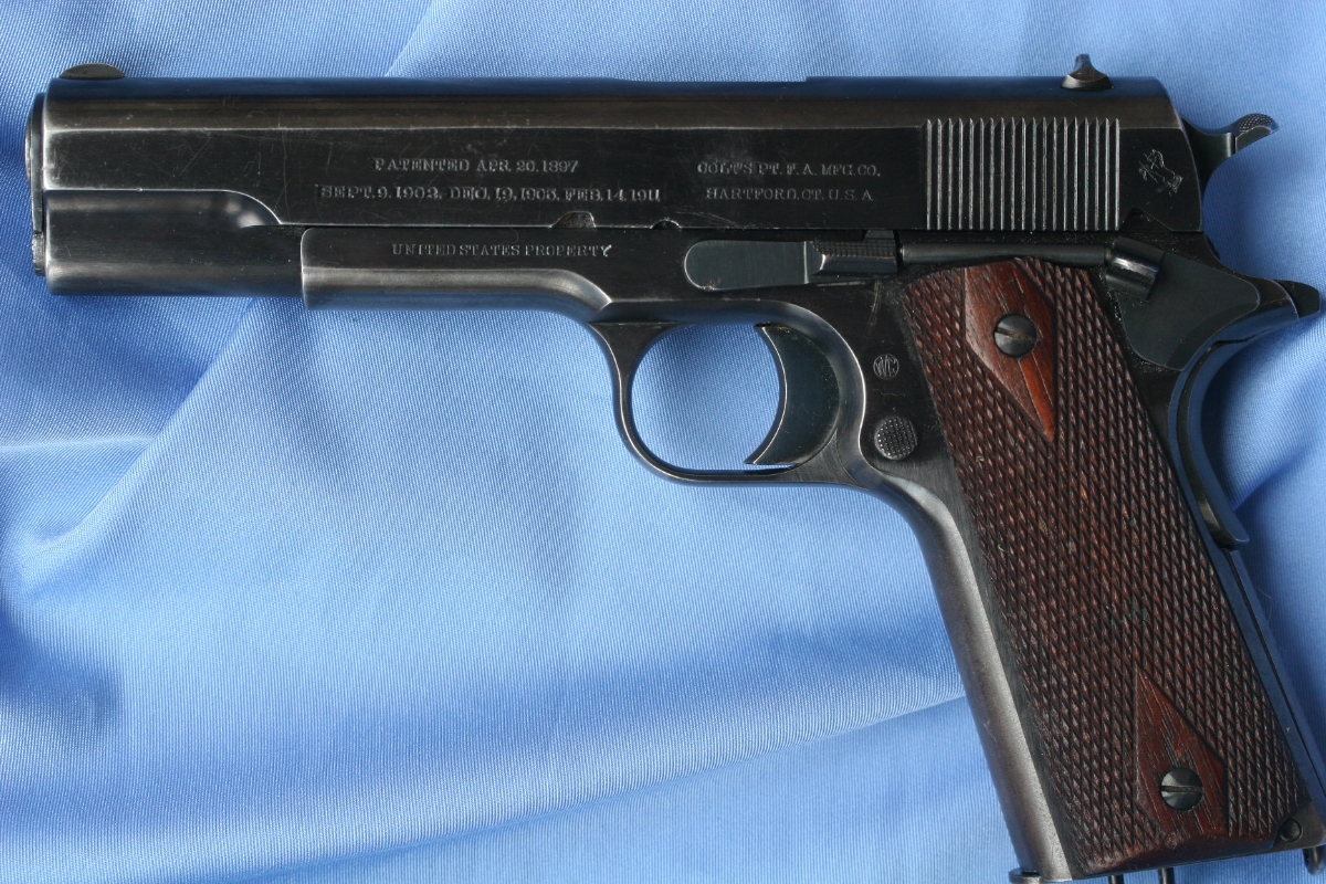 Colts Manufacturing Company Colt M1911, 1911 U.S. Army Shipped 1913 .45 ...