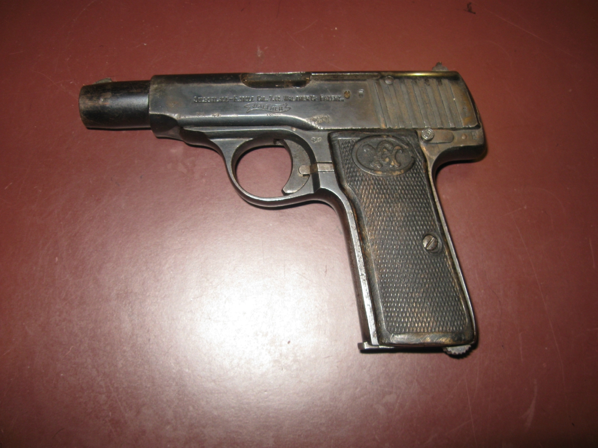 Walther - Walther model 4 caliber 7.65 semi auto pistol - Picture 1