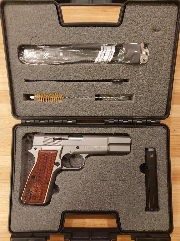 Tisas Regent Br9 Stainless Steel Browning Hi Power Clone 9mm Luger For ...