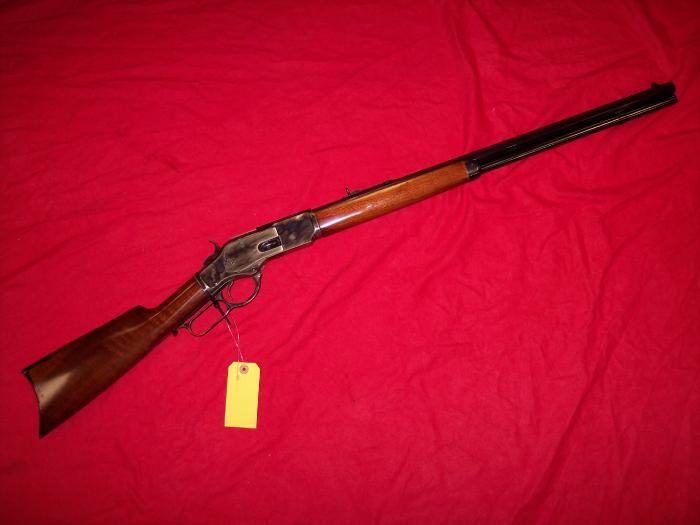 Uberti Model 1873 Winchester Lever Action Rifle, .32-20 Caliber, New In 