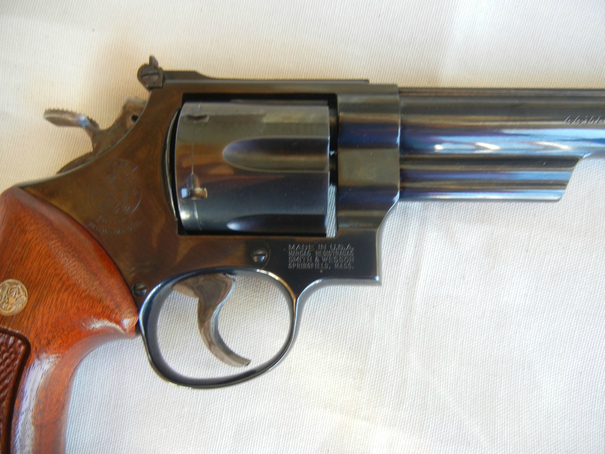 Smith & Wesson - Model 29-3 .44 Magnum 8 3/8 Barrel Wooden Grip Date ...