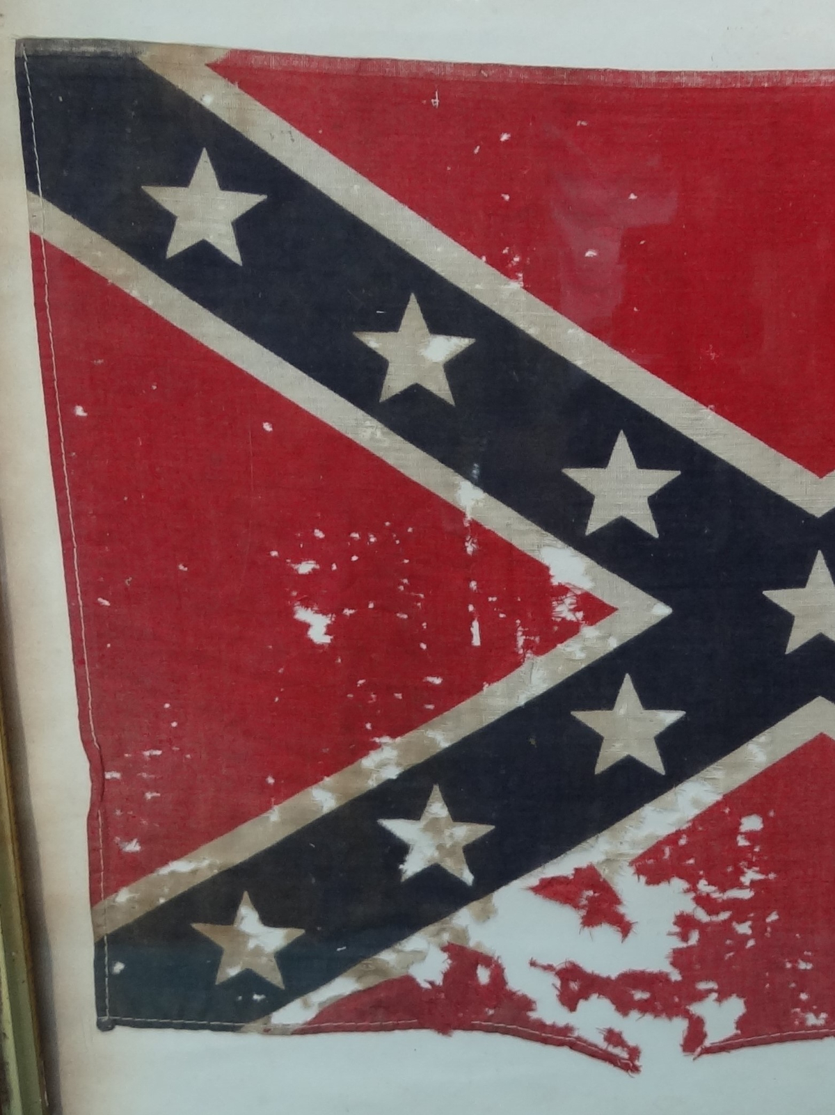 Original Civil War Confederate Battle FlagGuaranteed