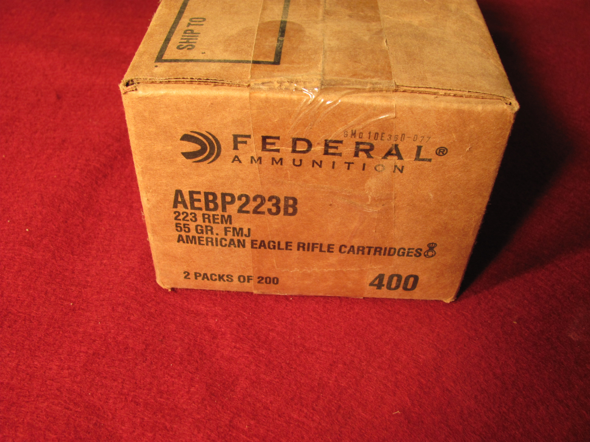 Federal Cartridge Corporation 223 Remington Full Metal Jacket 55 Gr