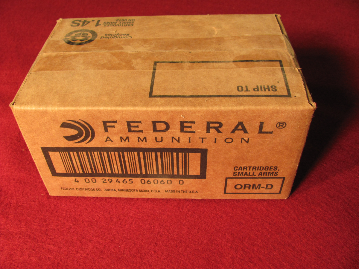Federal Cartridge Corporation 223 Remington Full Metal Jacket 55 Gr