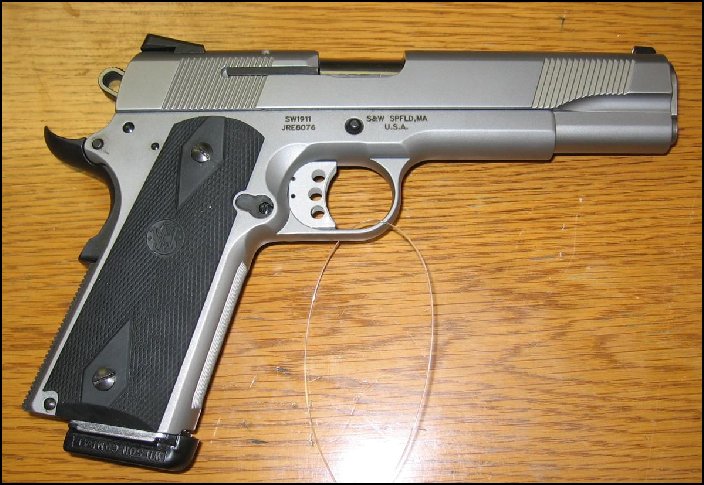 Smith & Wesson Brand New S&W 1911 Stainless 45 For Sale at GunAuction ...