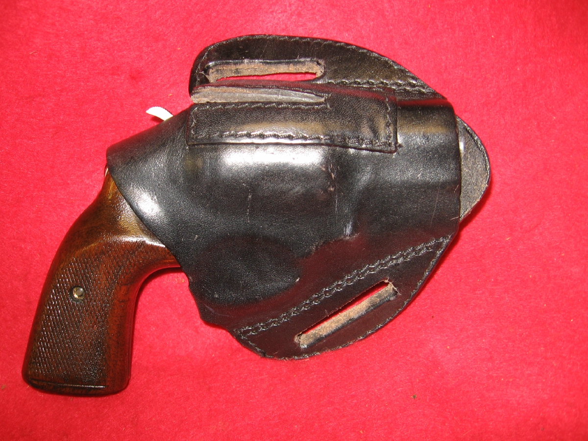 Colt Detective Special Nickel Finish & Holster .38 Special For Sale at