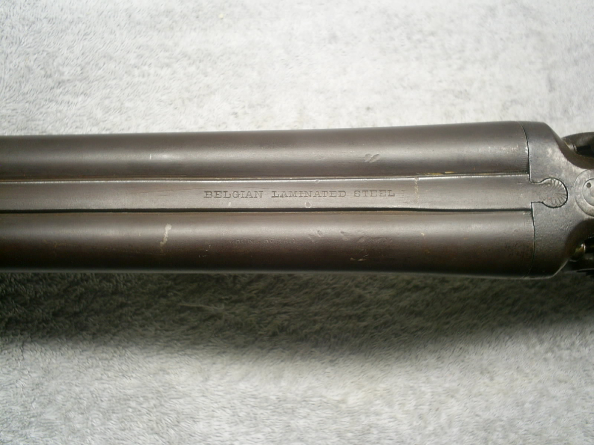 Hj Sterling Double BarrelHammer GunNeeds Forearm 12 Ga For Sale at
