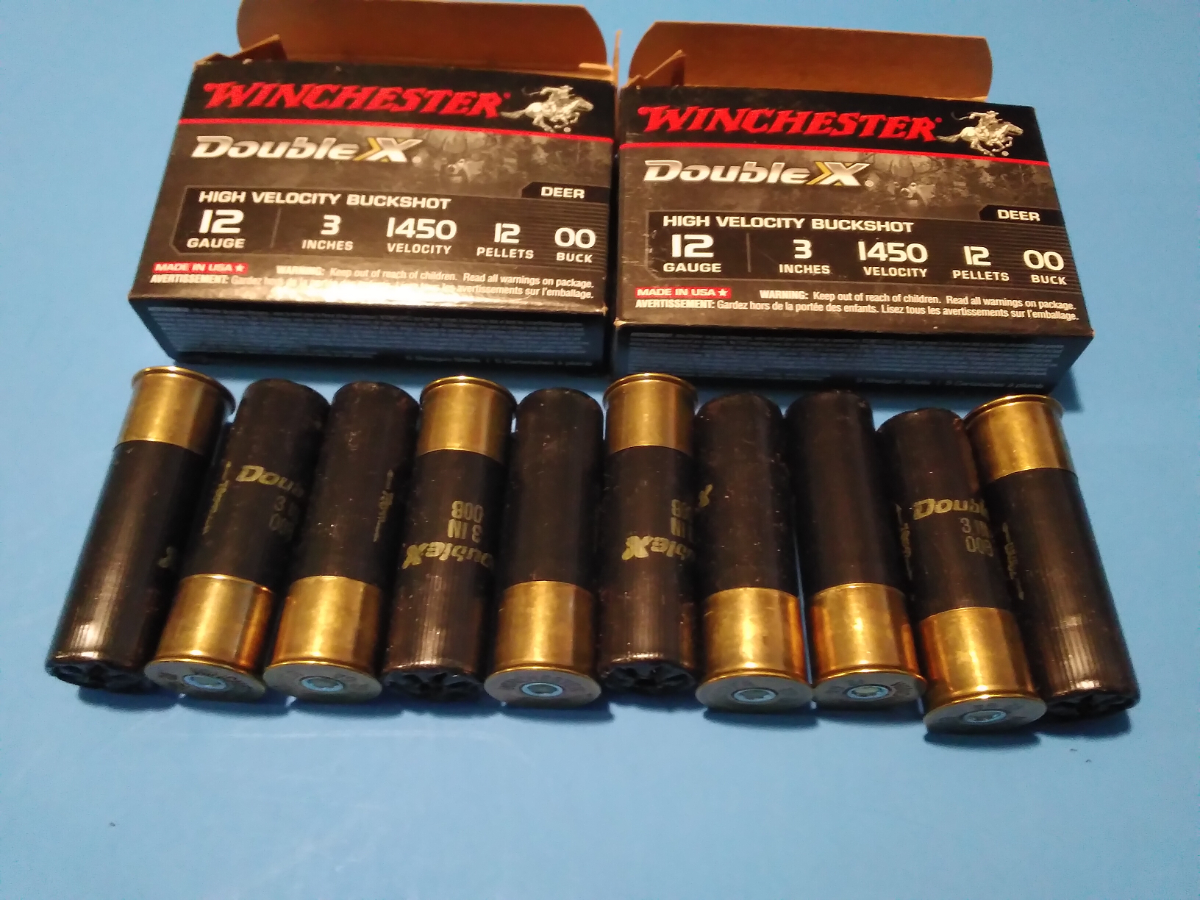 12 Gauge Winchester Double X 3 Hv 00 Buckshot Two Boxes Of 5 Each 12 Gauge Winchester Double X 3 Hv 00 Buckshot Two Boxes Of 5 Each
