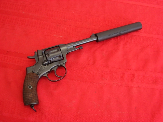 Nagant Model 1895 Revolver C&R Threaded Barrel For Suppressor And ...
