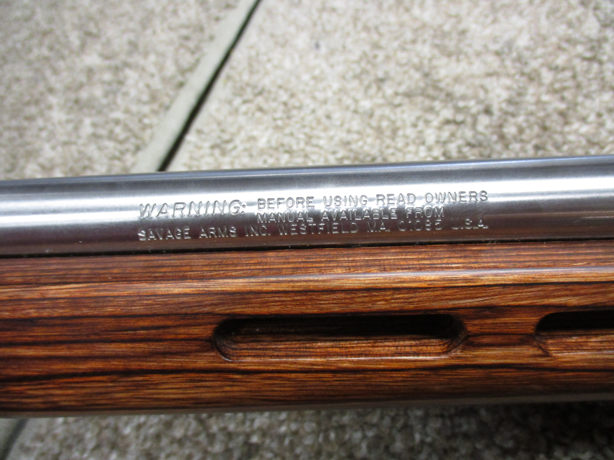 Savage LIKE NEW FIRED 40 TIMES. WITH AMMO, ORIGINAL PAPERWORK AND SOLID