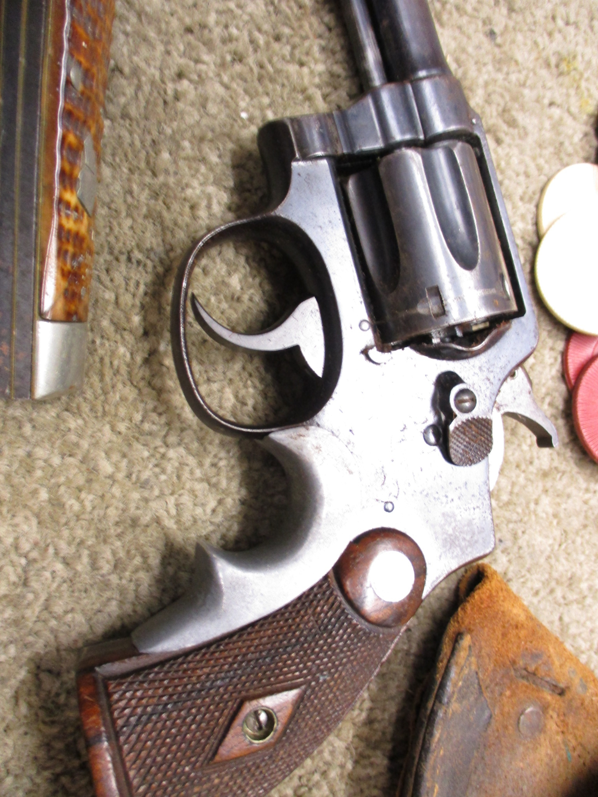 Smith & Wesson KCMO BEAT COP RALPH BULLOCKS GUN WITH EXTRAS. 1925 TO