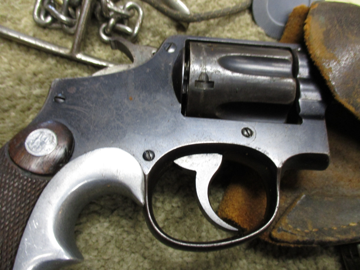 Smith And Wesson Kcmo Beat Cop Ralph Bullocks Gun With Extras. 1925 To