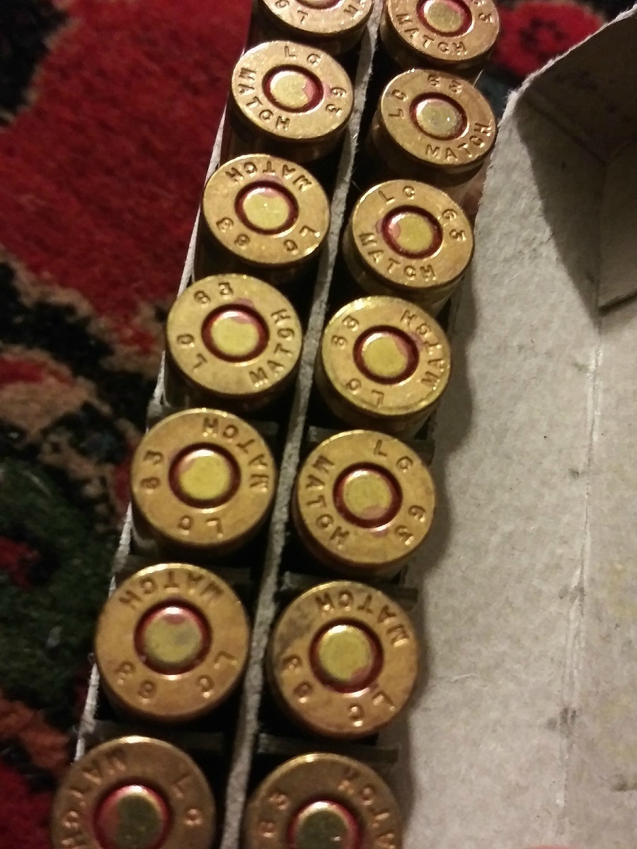 Lake City 140 Rounds M72 Match 30 06 173gr And 8 M1 Garand 8rd Clips