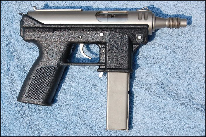 Intratec - TEC-DC9MS. 9mm, RARE= SS mini version of TEC-9 - Picture 4