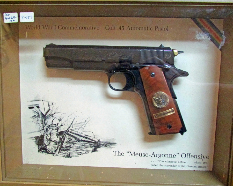 Colt 1911 Meuse Argonne Engraved Cased Unfired 45 Acp For Sale At 